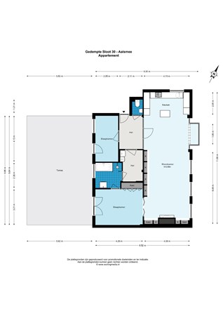 Floorplan - Gedempte Sloot 30, 1431 CR Aalsmeer